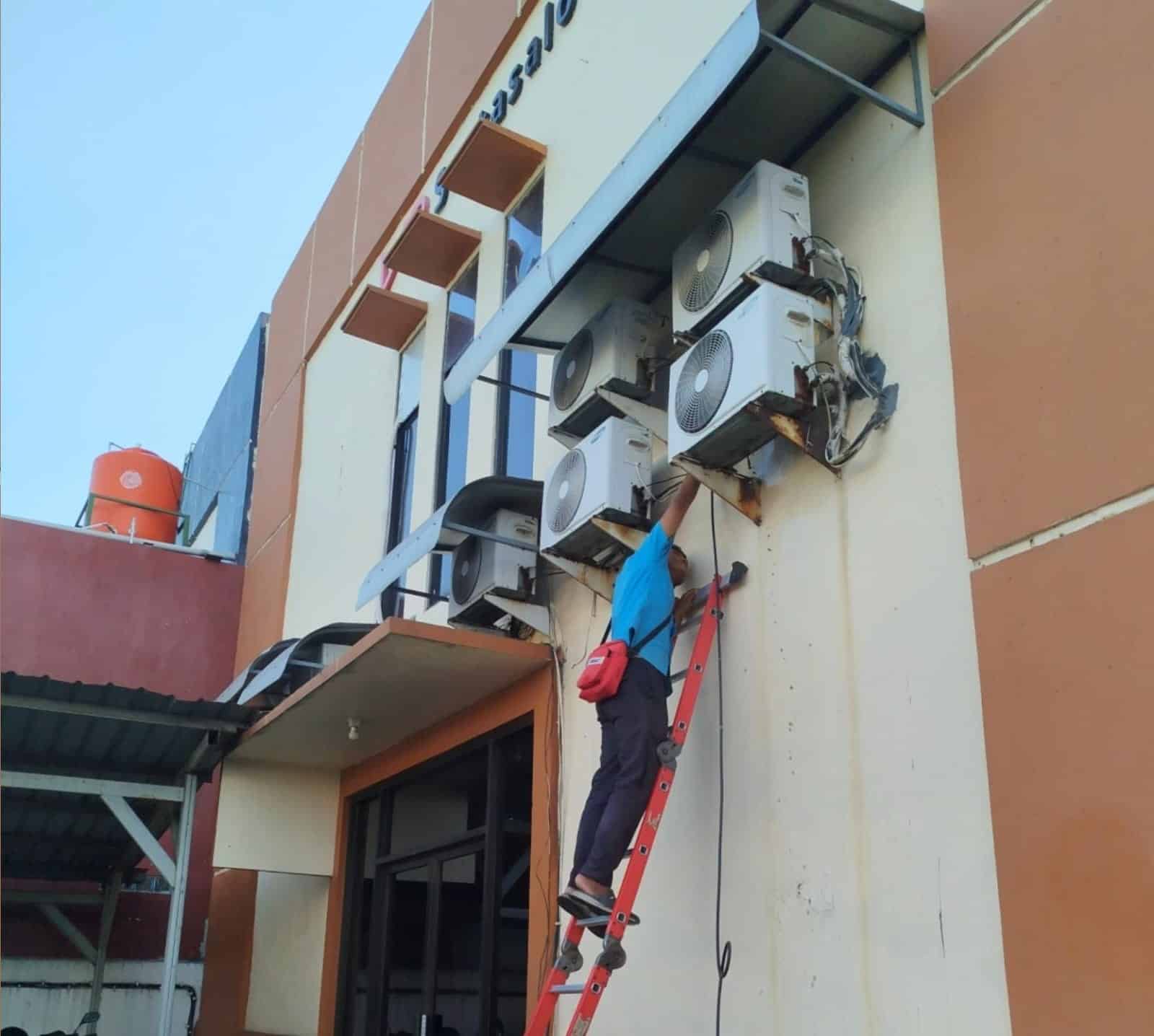 Kontrak service perawatan cuci ac perusahaan